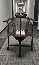 rosewood dragon carved chairs for sale  Los Angeles
