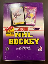 score 1991 hockey wax box for sale  Bridgeville