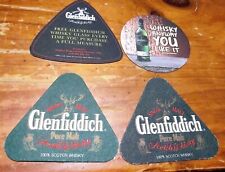 Conjunto de 4 porta-copos de uísque escocês Glenfiddich Pure Malt. comprar usado  Enviando para Brazil