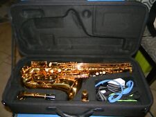 Saxofone B-USA ALTO WAS-LQ lacado a ouro comprar usado  Enviando para Brazil