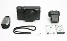 Sony Cyber-Shot DSC-RX100 IV 20.1MP Compact Digital Camera w/ 2 Batteries -Black for sale  Shipping to South Africa