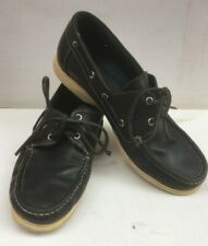 Used, Mens Deck Shoes Dubarry UK 7 Navy Blue EU 41 Lace Leather Boat non slip soles for sale  Ireland