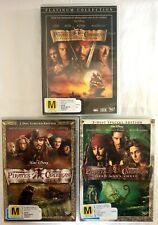 Piratas do Caribe 1 2 e 3 DVD 2003 Johnny Depp Orlando Bloom comprar usado  Enviando para Brazil