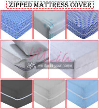Zipped mattress cover for sale  MANCHESTER