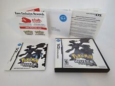 ESTUCHE ORIGINAL POKEMON VERSIÓN DS BLANCO, MANUAL E INSERCIONES *AUTÉNTICO* segunda mano  Embacar hacia Argentina