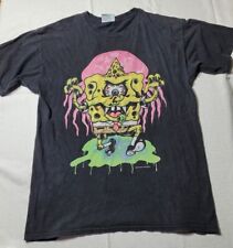 Camiseta MNWKA Bob Esponja Calça Quadrada Collab Rara HTF Grande Fabricada nos EUA Preta Desbotada , usado comprar usado  Enviando para Brazil