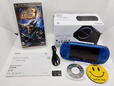 Consola Sony PSP 3000 Blossom Blue con caja y cargador Playstation portátil segunda mano  Embacar hacia Argentina