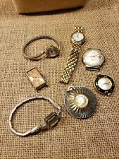 Jewelry Lot Of 7 Watches Selling As Is Only For Parts  for sale  Shipping to South Africa