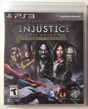 SONY PlayStation 3 PS3 injustiça: Deuses ENTRE NÓS Ultimate Edition (completo) comprar usado  Enviando para Brazil