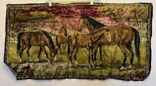 Vintage horse tapestry for sale  Newberg
