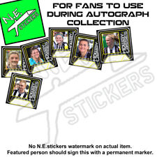 Player autograph stickers for sale  CRAMLINGTON