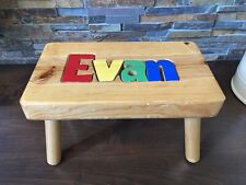 Personalized wooden puzzle for sale  Excelsior