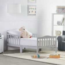 White Toddler Wood Bed Frame Childrens Kids Junior Bedframe Bedroom Furniture, used for sale  Shipping to South Africa