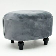 Grey deluxe ottoman for sale  Shipping to Ireland