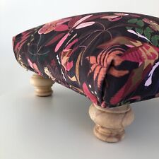 Butterfly floral footstool for sale  LIMAVADY
