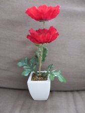 Artificial red poppy for sale  LYMINGTON