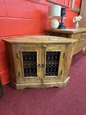 Indian wood cabinet for sale  CONGLETON