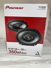 Altavoces coaxiales de 4 vías Pioneer Ts-800m, 6"" x 8"", 350W potencia máxima / 80W Rms por, usado segunda mano  Embacar hacia Argentina