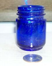  NICE VINTAGE VICK BLUE BOTTLE -1920'S for sale  Shipping to South Africa