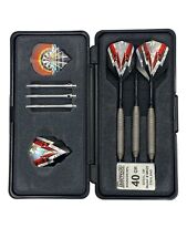 Vintage Harrows Dart Technology  Grey Throwing Darts 90% Tungsten With Hard Case for sale  Shipping to South Africa