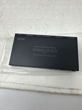 Simplified MFG SP12S HDMI 1 to 2 Splitter with Audio Breakout & Scaling NO POWER for sale  Shipping to South Africa