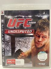 UFC Undisputed 2009 - Sony Playstation 3 PS3 jogo com manual (t02) Ultimate comprar usado  Enviando para Brazil