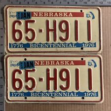 1976 nebraska license for sale  Milton Mills