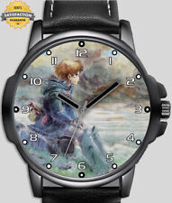 Relógio de pulso unissex bonito e elegante pintura esboço arte menino solitário vendedor do Reino Unido comprar usado  Enviando para Brazil