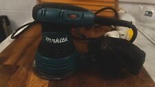 Used, MAKITA BO5031 CORDED 110V125mm RANDOM ORBIT SANDER WITH 40 SANDING DISCS for sale  Shipping to South Africa