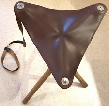 Tripod leather seat for sale  EAST GRINSTEAD