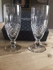 crystal glasses flute for sale  MACCLESFIELD