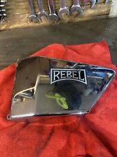 85 Honda CMX 250 CMX250 Rebel chrome left side cover panel for sale  Shipping to Canada