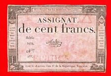 Assignat 100 francs d'occasion  Saint-Just-en-Chaussée