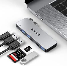 Hub USB C GIISSMO, adaptador MacBook 6 em 2 com portas Thunderbolt 3,3*USB 3.0, SD/ comprar usado  Enviando para Brazil