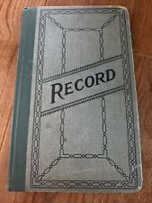 Vintage book ledger for sale  Westfield