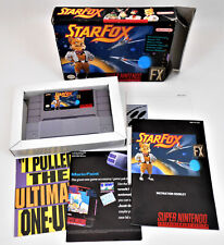 Nintendo SNES Star Fox - 1993 com Manual e Inserções Autêntico Testado comprar usado  Enviando para Brazil