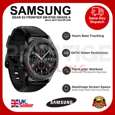 Samsung Gear S3 Frontier SM-R760 Smart Watch GPS Bluetooth CZARNY Klasa A EXCELT na sprzedaż  Wysyłka do Poland