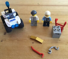 Lego City 60135 ATV Police And Burglar/Thief/Crook/Criminal Arrest 2 MiniFigures for sale  Shipping to South Africa