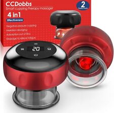 Ccdobbs Set 2 Smart Cupping Therapy Massager Set 4 in 1 Electric Cupping Massage for sale  Shipping to South Africa