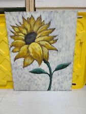 Rustic sunflower painting for sale  Shipping to Canada
