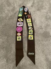 Brownie badge sash for sale  WARRINGTON