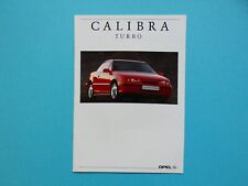 Brochure / catalogue / brochure - Opel Calibra Turbo - 02/92 for sale  Shipping to South Africa