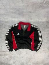 Męska kurtka dresowa vintage retro adidas zapinana na zamek błyskawiczny w paski bluza wiatrówka na sprzedaż  PL