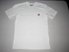 Carhartt Men's Loose Fit White Short Sleeve 1 Pocket Shirt Size S for sale  Plainfield
