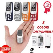 Usato, MINI TELEFONO CELLULARE DUAL SIM BM10 L8STAR BLUETOOTH LETTORE MP3 GSM 350MAH usato  Mazzarrone