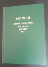 Nelson lee 1922 for sale  LOUGHTON