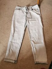 Grey girlfriend jeans for sale  HAYWARDS HEATH