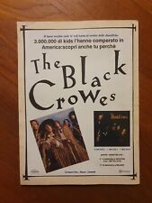 The black crowes usato  Uggiate Trevano