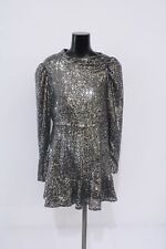 Rahi Women's Sequin Sophie Mini Dress CD4 Silver Large, käytetty myynnissä  Leverans till Finland