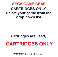 Sega game gear for sale  GRANTHAM